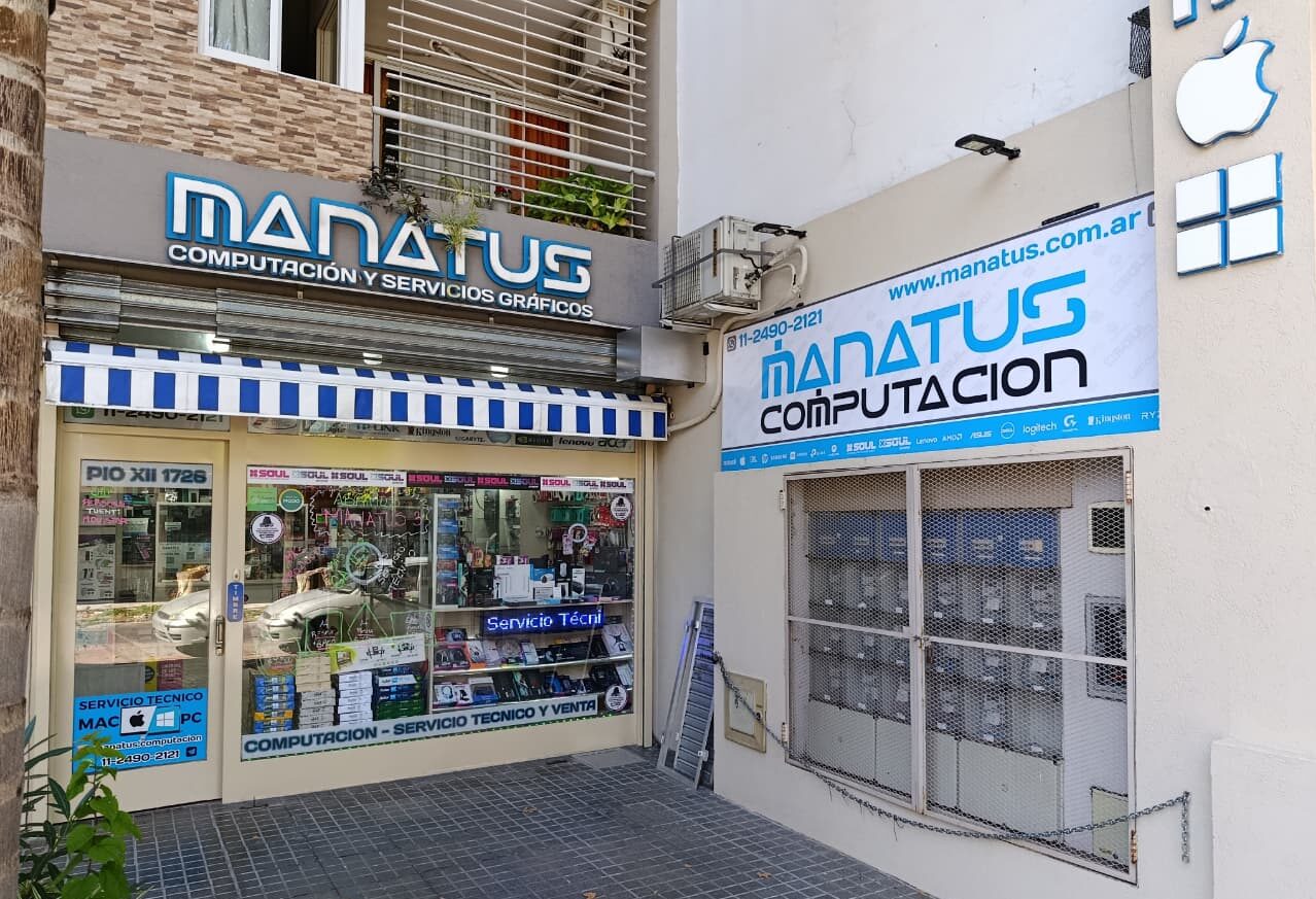 Local de Manatus Computación en Pío XII 1726, Santos Lugares